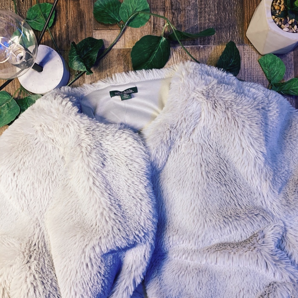 Wild Fable Soft oversized “fur” coat